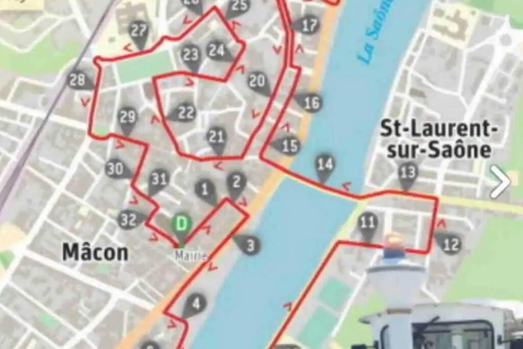 Detente Centre Historique De Macon Avec Spa Et Cine Eksteriør billede